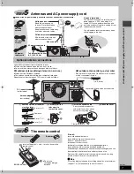 Preview for 7 page of Panasonic SCHT680 - RECEIVER W/5-DISK DV Operating Instructions Manual