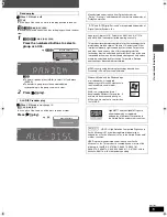 Preview for 15 page of Panasonic SCHT680 - RECEIVER W/5-DISK DV Operating Instructions Manual