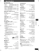 Preview for 27 page of Panasonic SCHT680 - RECEIVER W/5-DISK DV Operating Instructions Manual