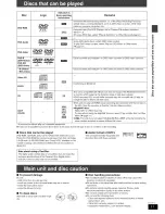 Preview for 11 page of Panasonic SCHT733 - DVD THEATER RECEIVER Operating Instructions Manual