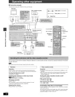 Preview for 28 page of Panasonic SCHT733 - DVD THEATER RECEIVER Operating Instructions Manual