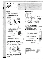 Preview for 4 page of Panasonic SCHT920 - RECEIVER W/5-DISK DV Operating Instructions Manual