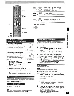 Preview for 25 page of Panasonic SCHT920 - RECEIVER W/5-DISK DV Operating Instructions Manual