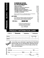 Preview for 42 page of Panasonic SCHT920 - RECEIVER W/5-DISK DV Operating Instructions Manual