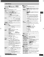 Preview for 21 page of Panasonic SCHT930 - DVD THEATER RECEIVER Operating Instructions Manual