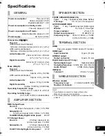 Preview for 17 page of Panasonic SCHTB500 - HOME THEATER AUDIO SYSTEM Operating Instructions Manual