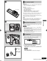 Preview for 5 page of Panasonic SCPM19 - MINI HES W/CD PLAYER Operating Instructions Manual