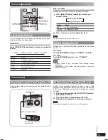 Preview for 13 page of Panasonic SCPM321 - MINI HES W/CD PLAYER Operating Instructions Manual