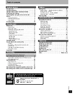 Preview for 3 page of Panasonic SCPM71SD - MINI HES W/CD PLAYER Operating Instructions Manual