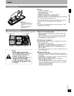 Preview for 9 page of Panasonic SCPM71SD - MINI HES W/CD PLAYER Operating Instructions Manual