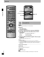 Preview for 18 page of Panasonic SCPM71SD - MINI HES W/CD PLAYER Operating Instructions Manual