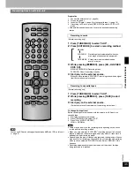 Preview for 35 page of Panasonic SCPM71SD - MINI HES W/CD PLAYER Operating Instructions Manual