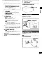 Preview for 8 page of Panasonic SCPM88 - CD STEREO SYSTEM Operating Instructions Manual