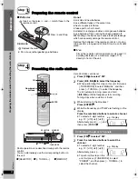 Preview for 8 page of Panasonic SCPTX5 - DVD HOME THEATER SOUND SYSTEM Operation Manual