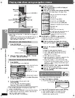 Preview for 18 page of Panasonic SCPTX5 - DVD HOME THEATER SOUND SYSTEM Operation Manual