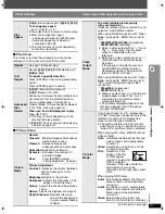 Preview for 21 page of Panasonic SCPTX5 - DVD HOME THEATER SOUND SYSTEM Operation Manual