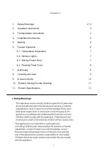 Preview for 2 page of Panasonic SCR-CH150H Operating Instructions Manual