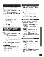 Preview for 25 page of Panasonic SCZT2 - HOME THEATER AUDO SYSTEM Operating Instructions Manual