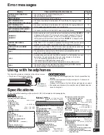 Preview for 27 page of Panasonic SCZT2 - HOME THEATER AUDO SYSTEM Operating Instructions Manual