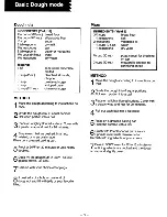 Preview for 38 page of Panasonic SD-BT65P Operating Instructions & Recipes