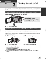 Preview for 21 page of Panasonic SDR-H101 Operating Instructions Manual