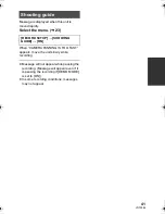 Preview for 41 page of Panasonic SDR-H101 Operating Instructions Manual