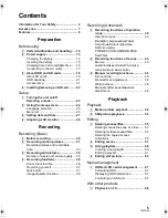 Preview for 5 page of Panasonic SDR-H40 Operating Instructions Manual