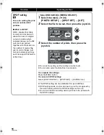 Preview for 64 page of Panasonic SDR-H40 Operating Instructions Manual