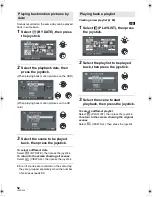 Preview for 52 page of Panasonic SDR-H50 Operating Instructions Manual