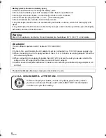 Preview for 4 page of Panasonic SDR-H79 Operating Instructions Manual