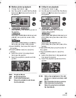 Preview for 15 page of Panasonic SDR S7 - Flash Memory Camcorder Owner'S Manual