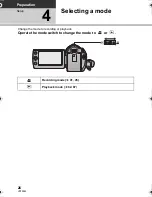 Preview for 26 page of Panasonic SDR S7 - Flash Memory Camcorder Owner'S Manual