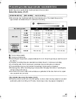 Preview for 43 page of Panasonic SDR S7 - Flash Memory Camcorder Owner'S Manual