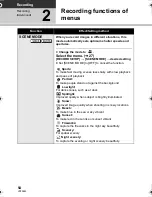 Preview for 54 page of Panasonic SDR S7 - Flash Memory Camcorder Owner'S Manual