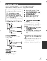 Preview for 97 page of Panasonic SDR S7 - Flash Memory Camcorder Owner'S Manual