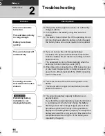 Preview for 106 page of Panasonic SDR S7 - Flash Memory Camcorder Owner'S Manual