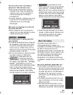 Preview for 111 page of Panasonic SDR S7 - Flash Memory Camcorder Owner'S Manual