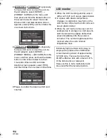 Preview for 114 page of Panasonic SDR S7 - Flash Memory Camcorder Owner'S Manual