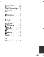 Preview for 127 page of Panasonic SDR S7 - Flash Memory Camcorder Owner'S Manual