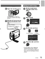 Preview for 13 page of Panasonic SDR SW20 - Camcorder - 680 KP Operating Instructions Manual