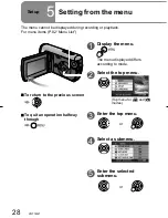 Preview for 28 page of Panasonic SDR SW20 - Camcorder - 680 KP Operating Instructions Manual