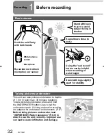 Preview for 32 page of Panasonic SDR SW20 - Camcorder - 680 KP Operating Instructions Manual