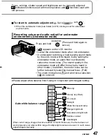 Preview for 47 page of Panasonic SDR SW20 - Camcorder - 680 KP Operating Instructions Manual