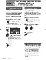 Preview for 58 page of Panasonic SDR SW20 - Camcorder - 680 KP Operating Instructions Manual