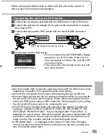 Preview for 65 page of Panasonic SDR SW20 - Camcorder - 680 KP Operating Instructions Manual