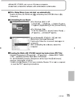 Preview for 75 page of Panasonic SDR SW20 - Camcorder - 680 KP Operating Instructions Manual