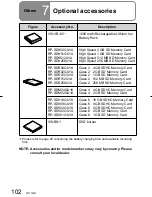 Preview for 102 page of Panasonic SDR SW20 - Camcorder - 680 KP Operating Instructions Manual