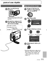 Preview for 111 page of Panasonic SDR SW20 - Camcorder - 680 KP Operating Instructions Manual