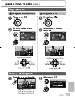 Preview for 113 page of Panasonic SDR SW20 - Camcorder - 680 KP Operating Instructions Manual