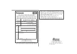 Preview for 40 page of Panasonic SJ-MR240 Operating Instructions Manual